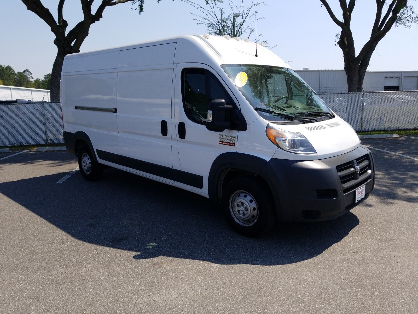 Pre Owned 2017 Ram Promaster Cargo Van High Roof Full Size Pre Owned 2017 Ram Promaster Cargo Van High Roof
